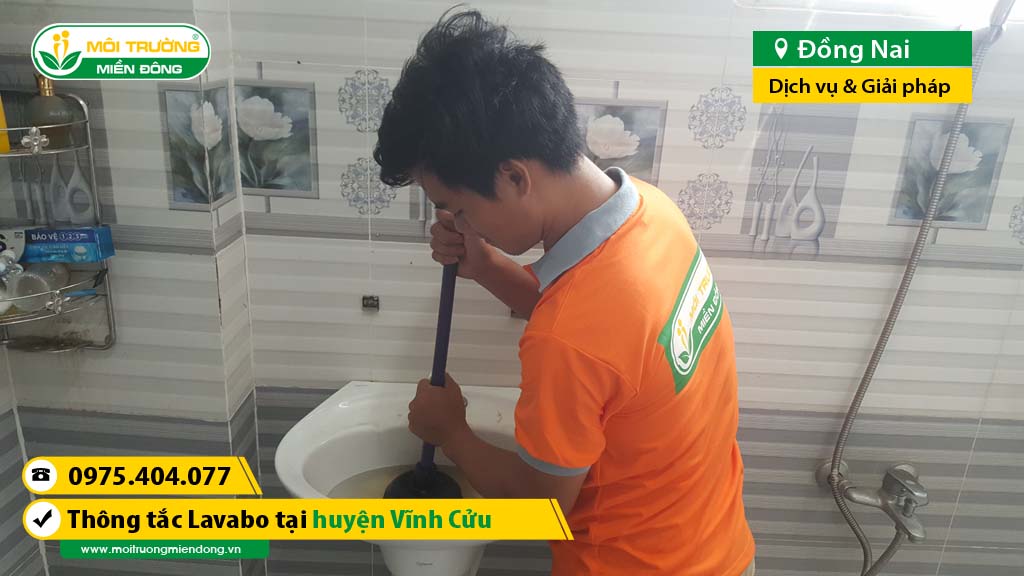 Dịch vụ thông tắc Lavabo tại thị trấn Vĩnh An, Huyện Vĩnh Cửu, Đồng Nai ☎ 0975.404.077 #moitruong #vietnam #Environmental #việtnam #wc #nhavesinh #ĐồngNai